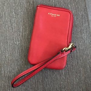 Coach wristlet